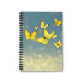 Yellow Butterflies Spiral Notebook