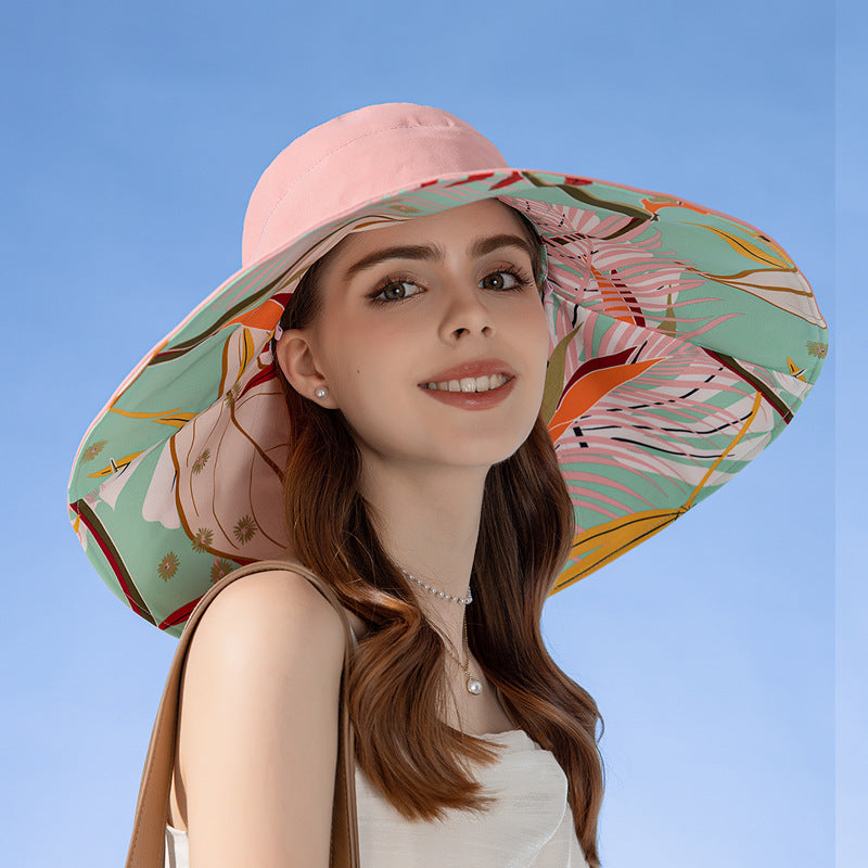 The Tropical Escape – Reversible Sun Hat