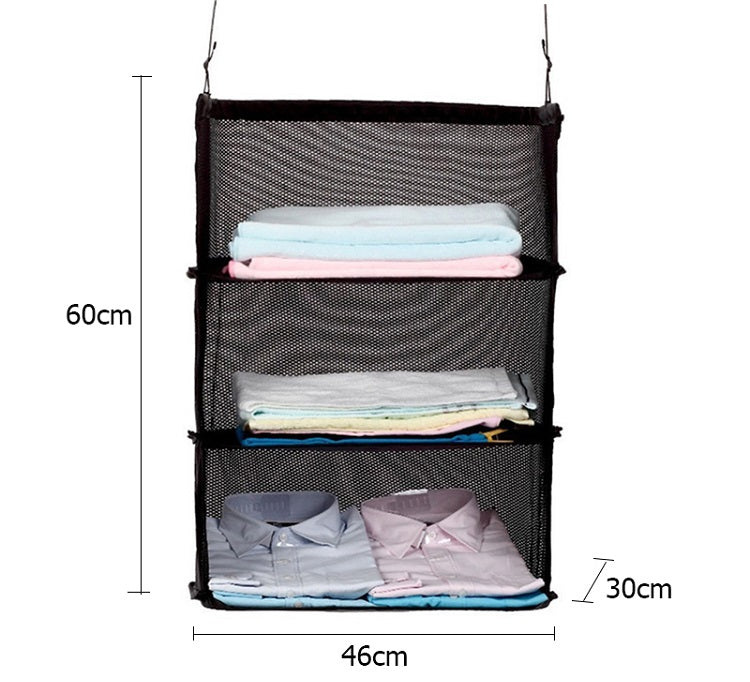 Portable Hanging Closet Organizer