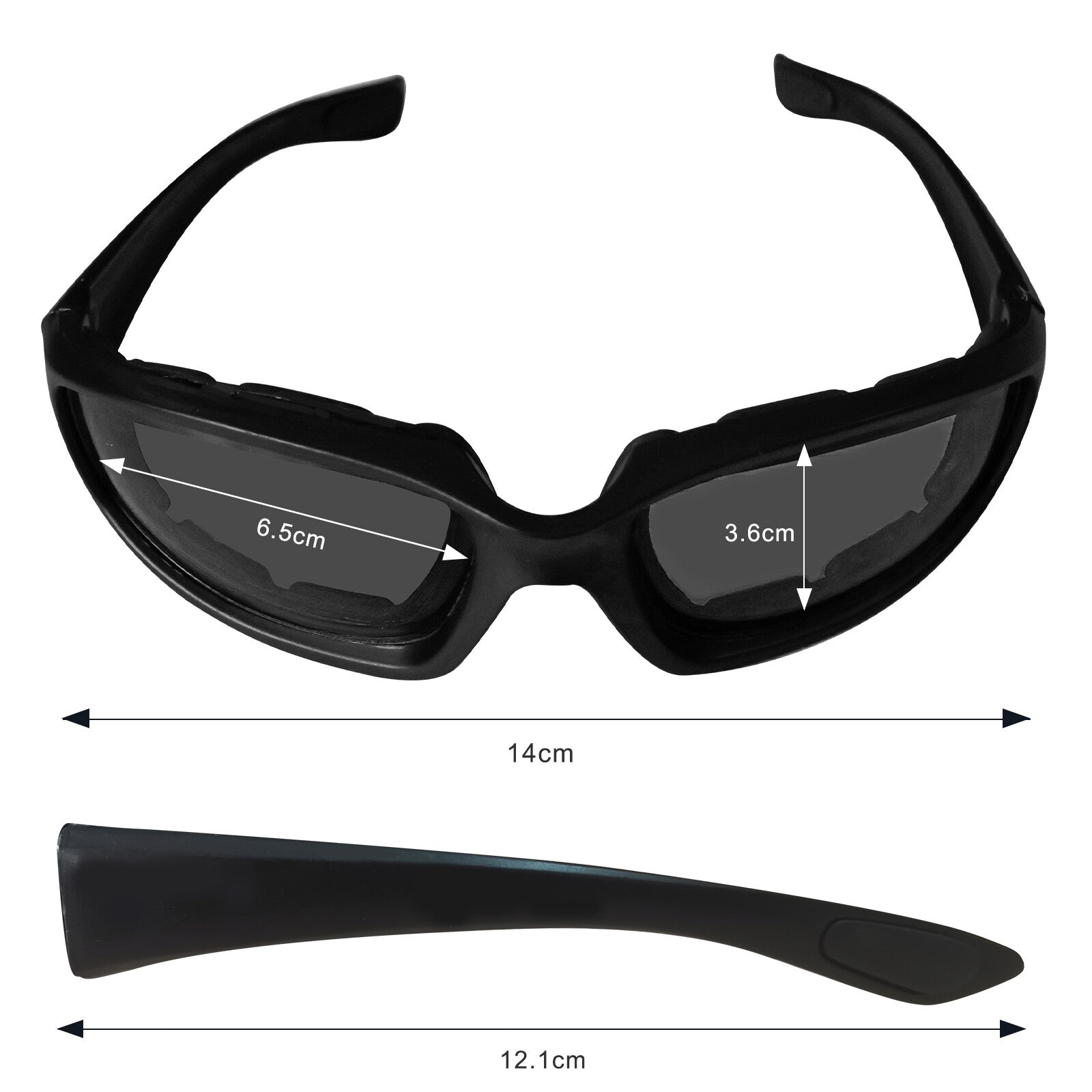 Wraparound Riding Sunglasses