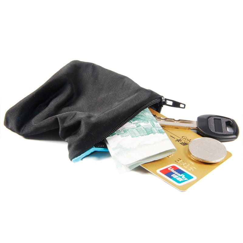 Hidden Pocket Travel Wristband – Discreet Zipper Wallet for Cash & Keys