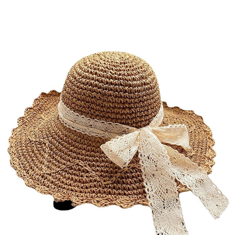 Ocean Whisper Sun Hat – Timeless Romantic Straw Hat