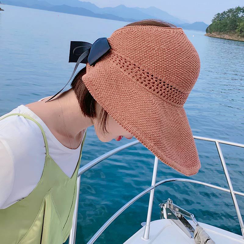The Harbor Grace – Ribbon Straw Sun Hat