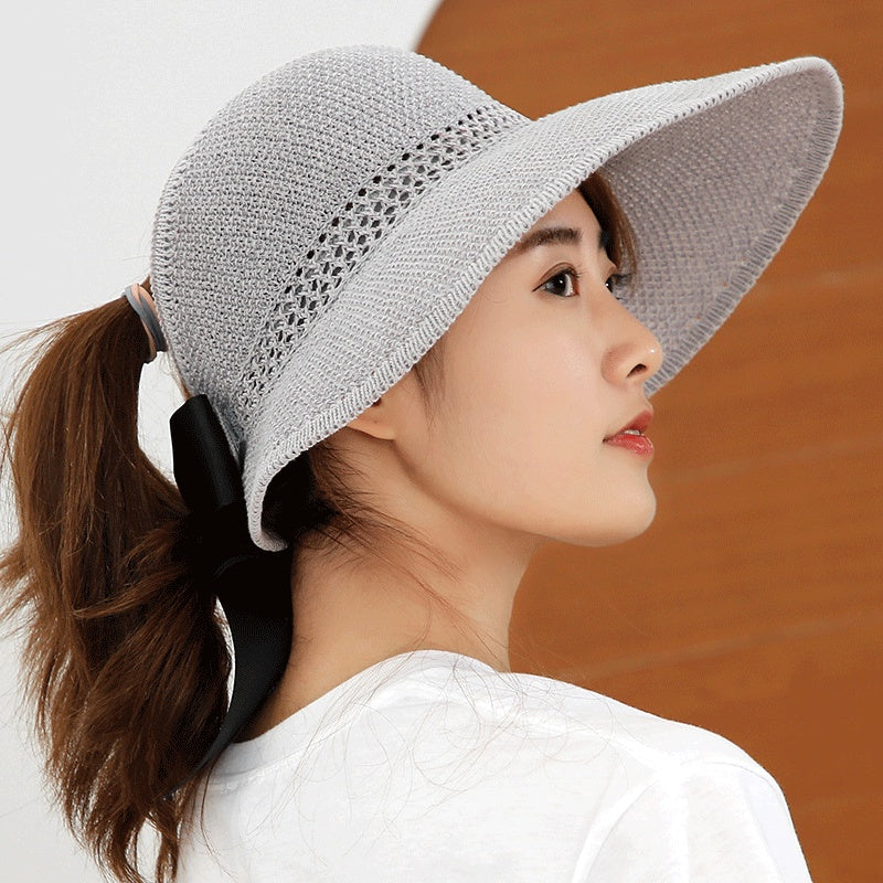 The Harbor Grace – Ribbon Straw Sun Hat