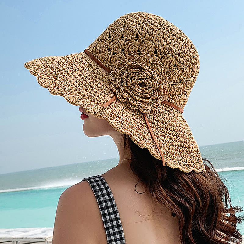 The Seabloom – Handwoven Flower Sun Hat