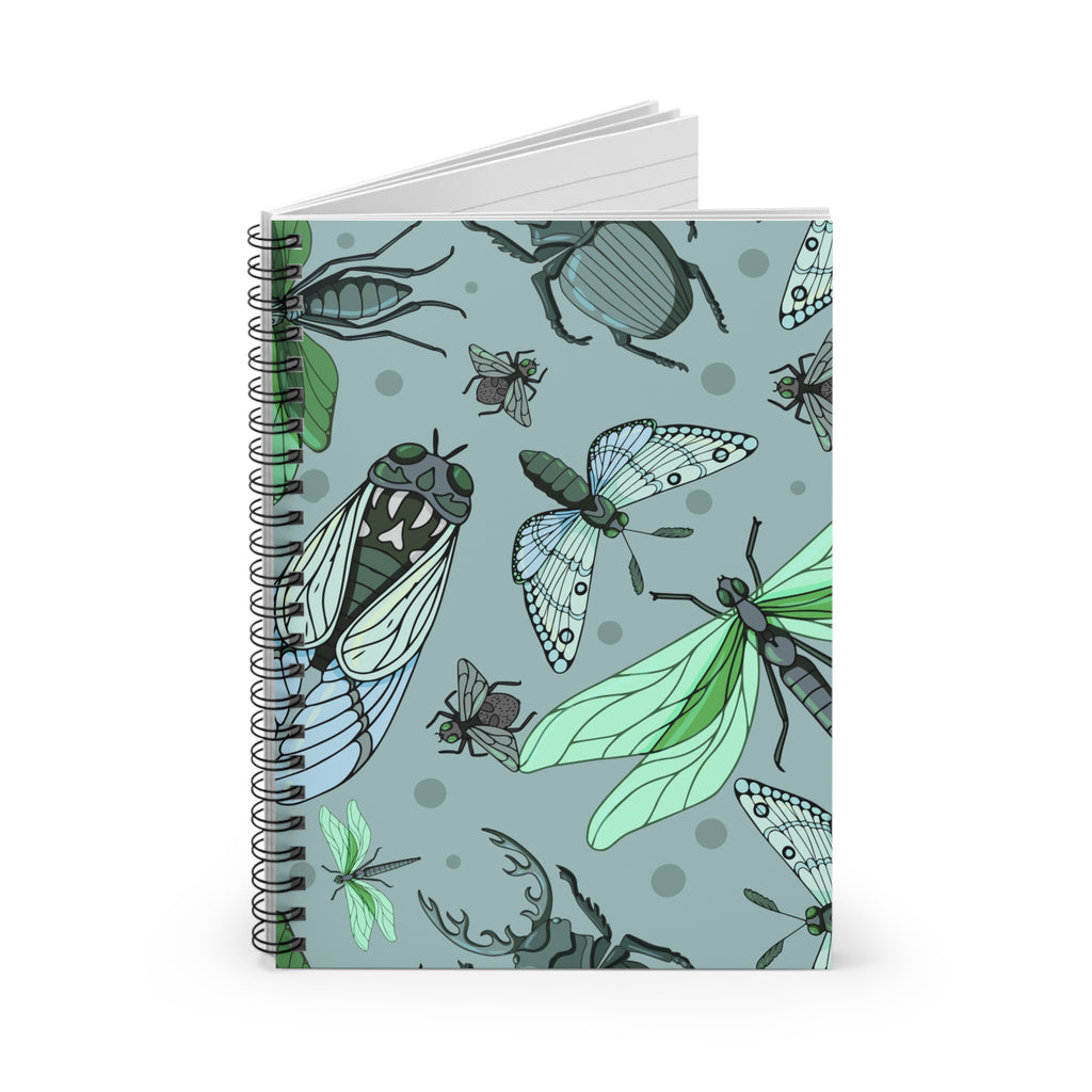 Insects Galore Spiral Notebook