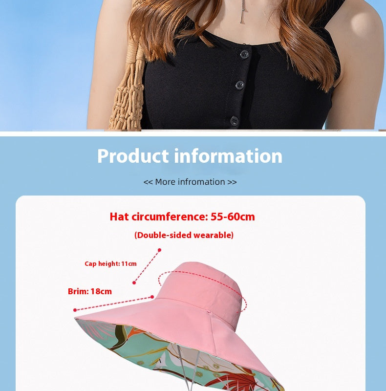 The Tropical Escape – Reversible Sun Hat