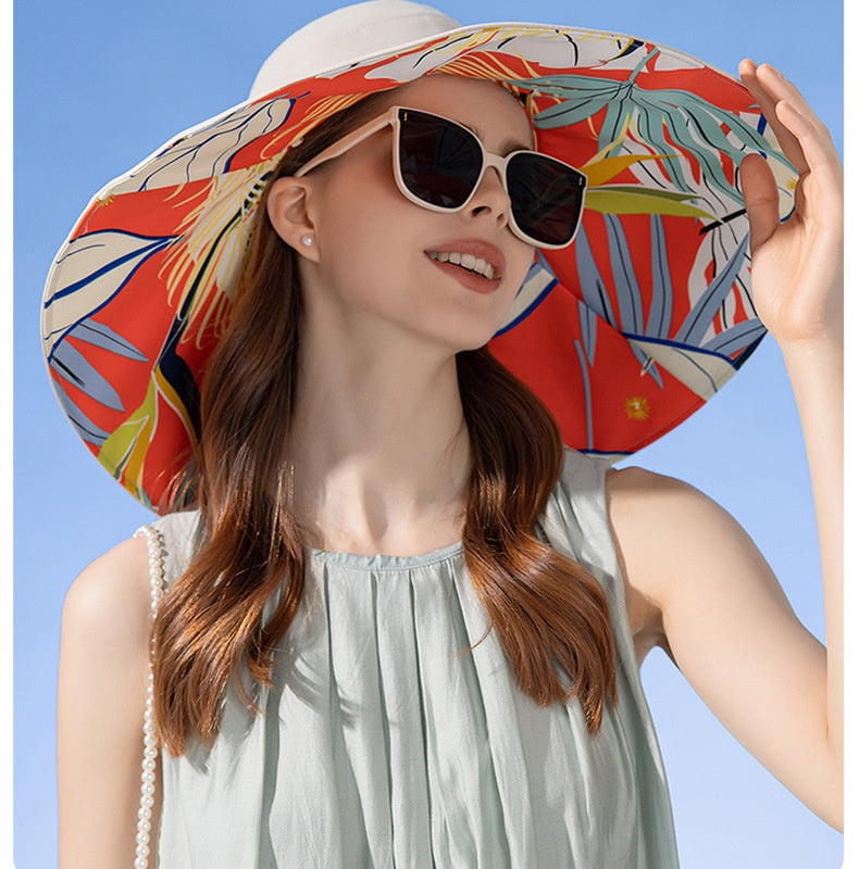 The Tropical Escape – Reversible Sun Hat