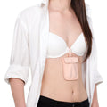 Hidden Bra Travel Wallet – RFID Blocking Anti-Theft Pocket