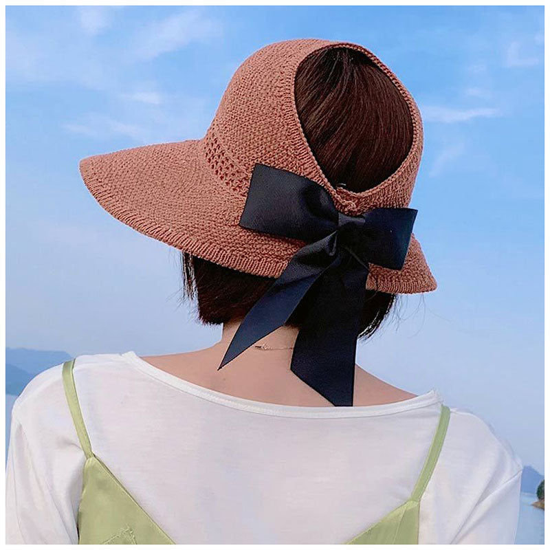 The Harbor Grace – Ribbon Straw Sun Hat