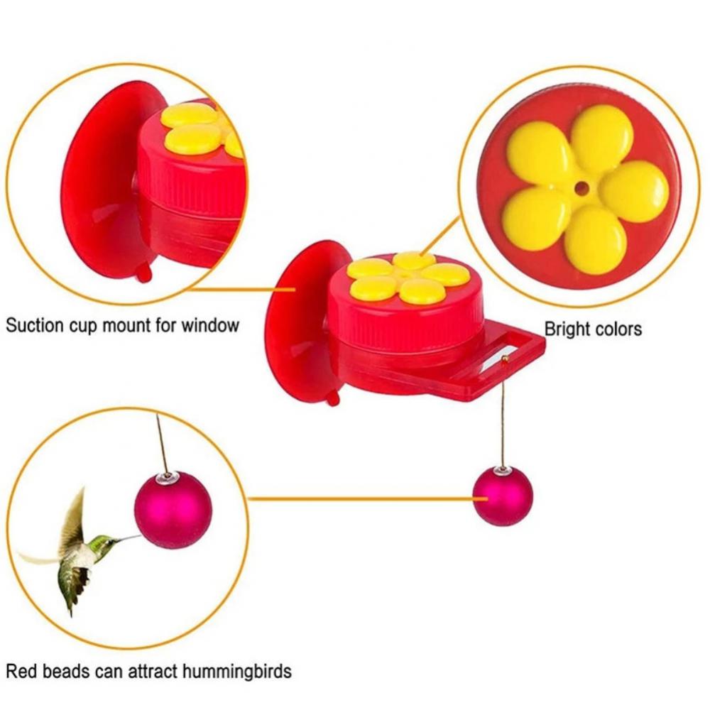 Suction Cup Hummingbird Feeder