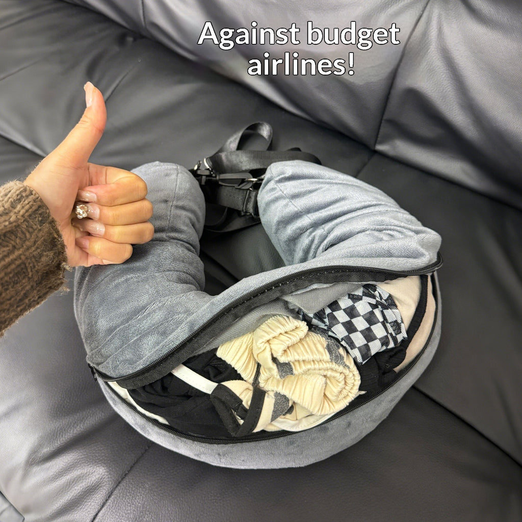 Stuffable Travel Neck Pillow
