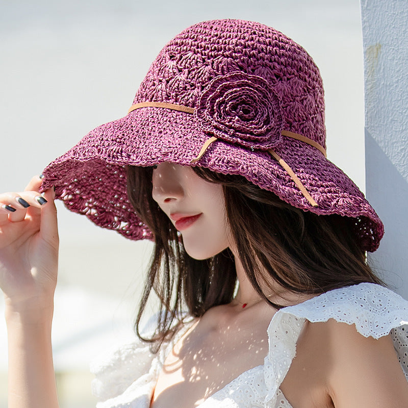 The Seabloom – Handwoven Flower Sun Hat