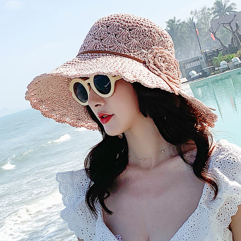 The Seabloom – Handwoven Flower Sun Hat