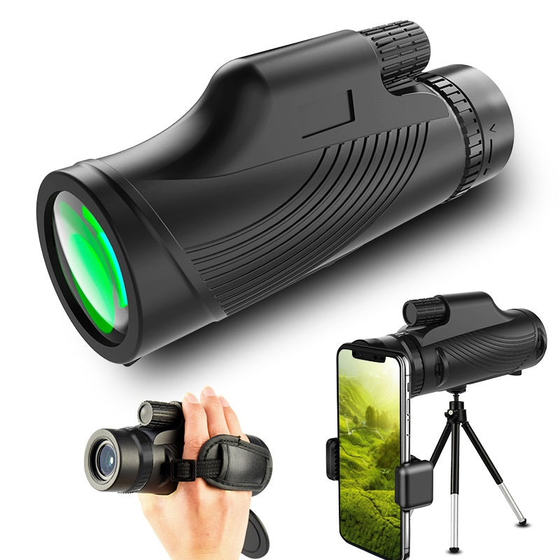 Explorer’s Field Monocular – 12×42 High-Definition Pocket Telescope