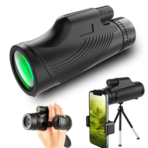 Explorer’s Field Monocular – 12×42 High-Definition Pocket Telescope