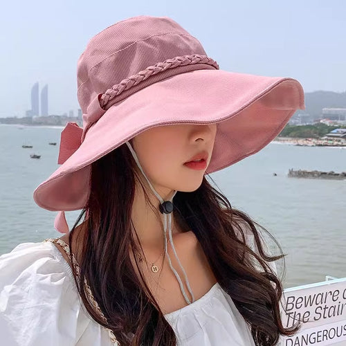 Coastal Elegance Sun Hat – Graceful Summer Sun Hat